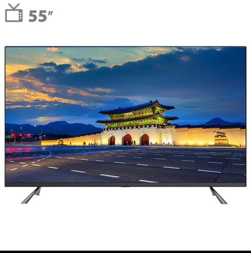 تلویزیون 55 اینچ LED هوشمند دوو مدل 55DM4000 با کیفیت تصویر 4K، پنل VA با نور پسزمینه DLED، نرخ تازهسازی 60 هرتز، پشتیبانی از HDR10 و Dolby Vision، سیستم صوتی دو کاناله 24 وات با فناوری Dolby Atmos و سیستمعامل Google TV نسخه 3.0
